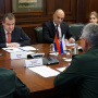 2 June 2021 National Assembly Speaker Ivica Dacic and the Minister of Defense of the Russian Federation Sergei Shoigu